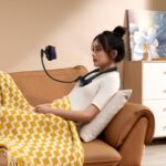 Soporte Cuello Grabación Pov Viajes Celular y cámara - Imagen 5