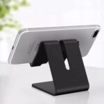 Soporte celular base de escritorio aluminio - Imagen 3