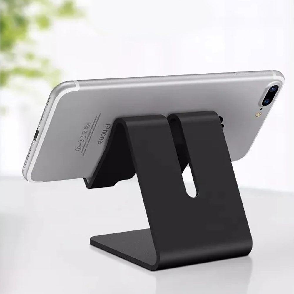 Soporte celular base de escritorio aluminio - Imagen 3