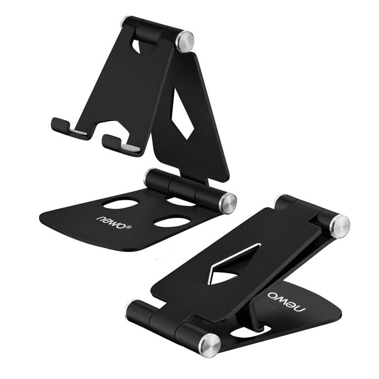 Soporte celular escritorio ajustable plegable - Imagen 8