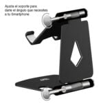 Soporte celular escritorio ajustable plegable - Imagen 4