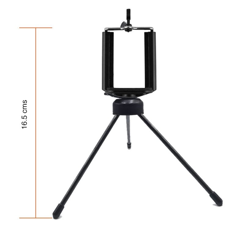 Mini trípode para celular metálico MA-055 - Imagen 2