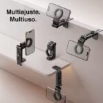 Soporte celular avión viajes para bordes con prensa - Imagen 6