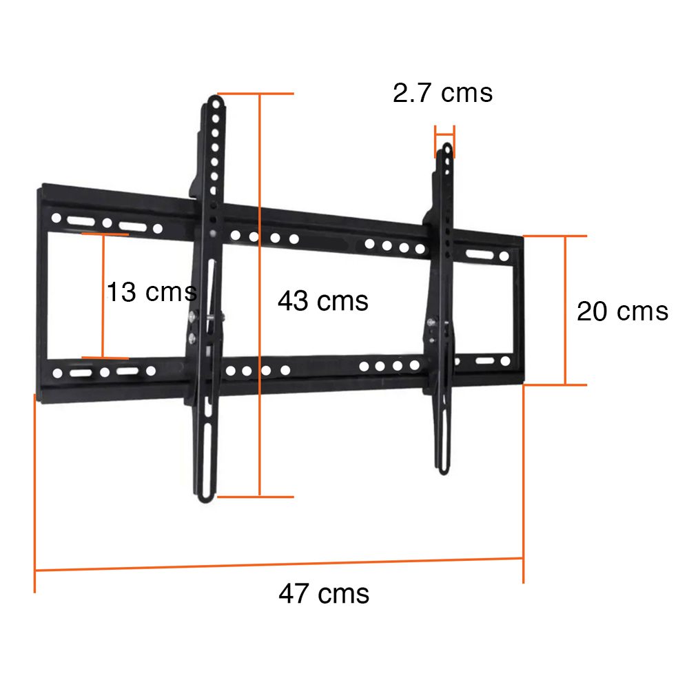 Soporte TV pared muro 27 a 60 pulgadas fijo MV009 - Imagen 2