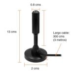 Antena Televisión Digital HDTV UHF 15 dbi interior - Imagen 4