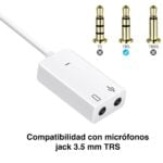 Tarjeta De Sonido USB Interfaz audio USB - Imagen 3
