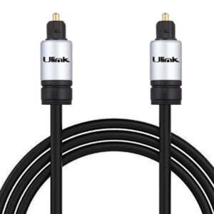 Cable audio óptico digital 1.8 Metros Spdif Toslink