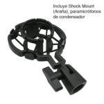 Atril soporte micrófono condensador araña escritorio - Imagen 2