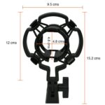 Atril soporte micrófono condensador araña escritorio - Imagen 4