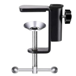 Prensa abrazadera para atril borde escritorio mesa