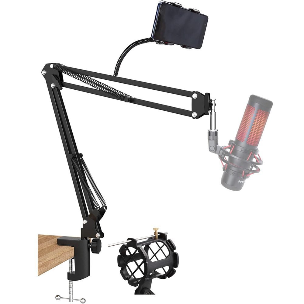 Brazo micrófono Hyperx Quadcast Solocast - Imagen 1