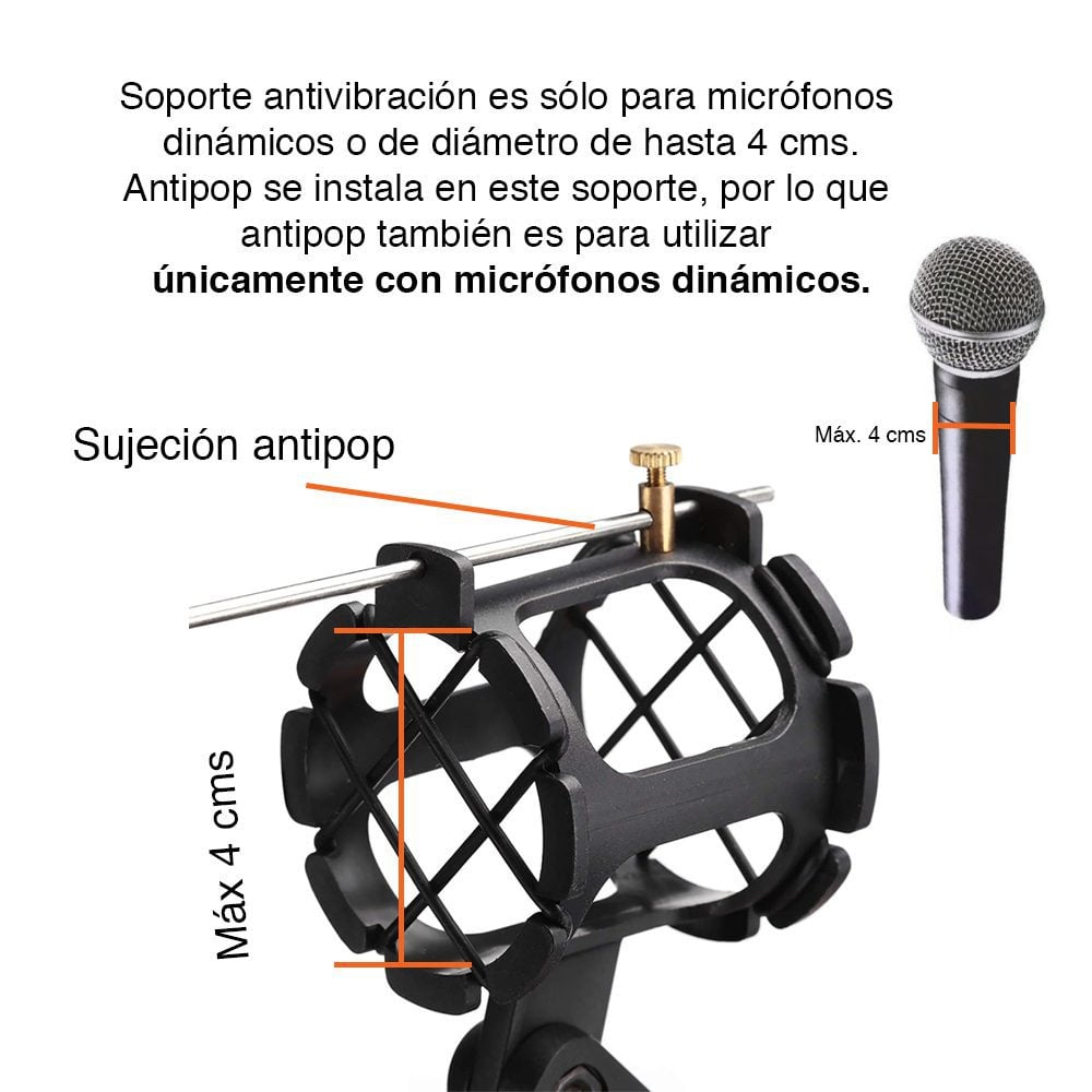 Brazo micrófono Hyperx Quadcast Solocast - Imagen 3