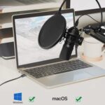 Kit Micrófono condensador USB con atril y antipop - Imagen 4