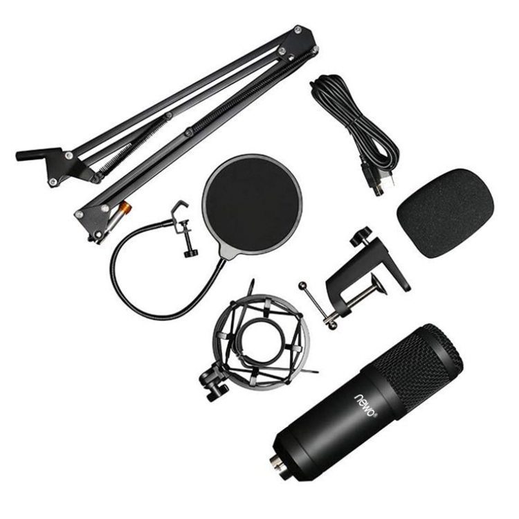 Kit Micrófono condensador USB con atril y antipop - Imagen 3