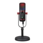 Micrófono condensador USB RGB Podcast y Lives