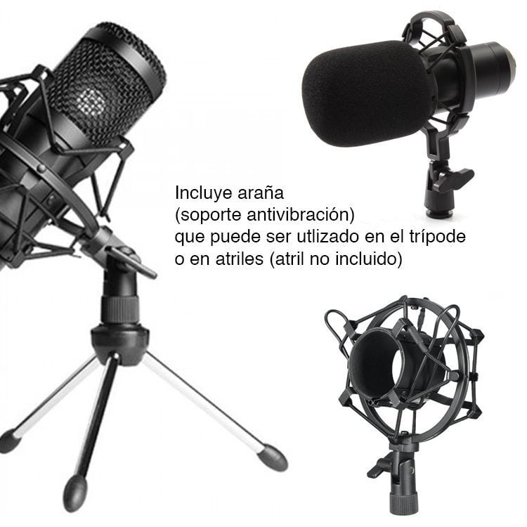 Micrófono de Condensador USB Windows Macbook - Imagen 3