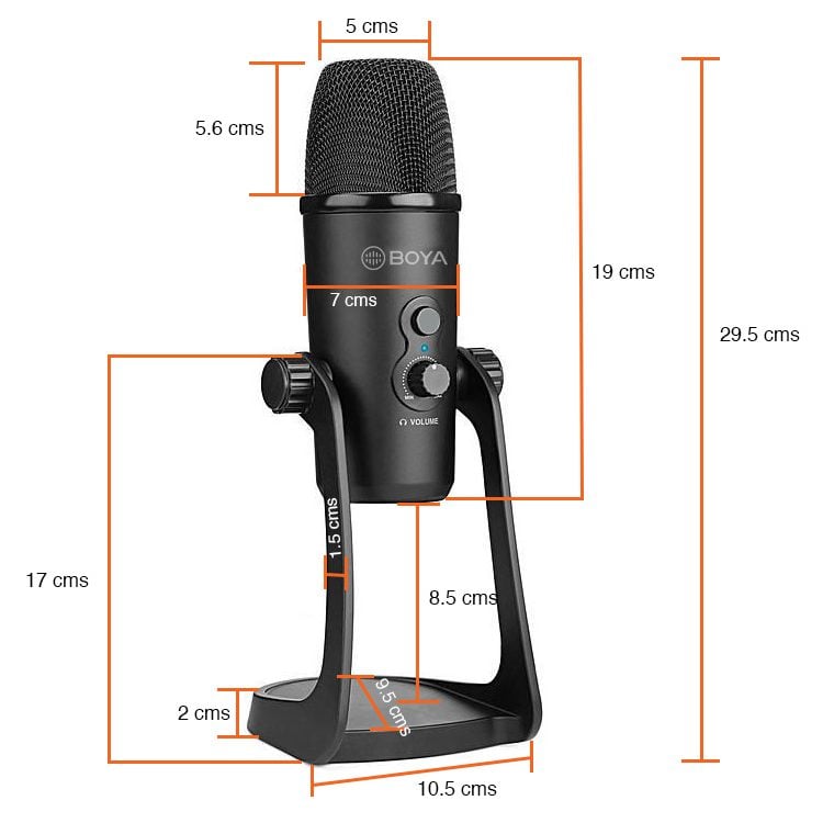 Micrófono Boya PM700 Multipatrón Condensador USB - Imagen 6