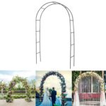 Arco para jardín plantas enredaderas altura ajustable - Imagen 7