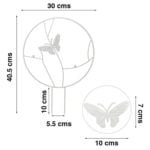 Soporte plantas trepadoras Mariposa Blanca - Imagen 5