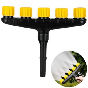 Aspersor para manguera 5 aspersores riego jardín