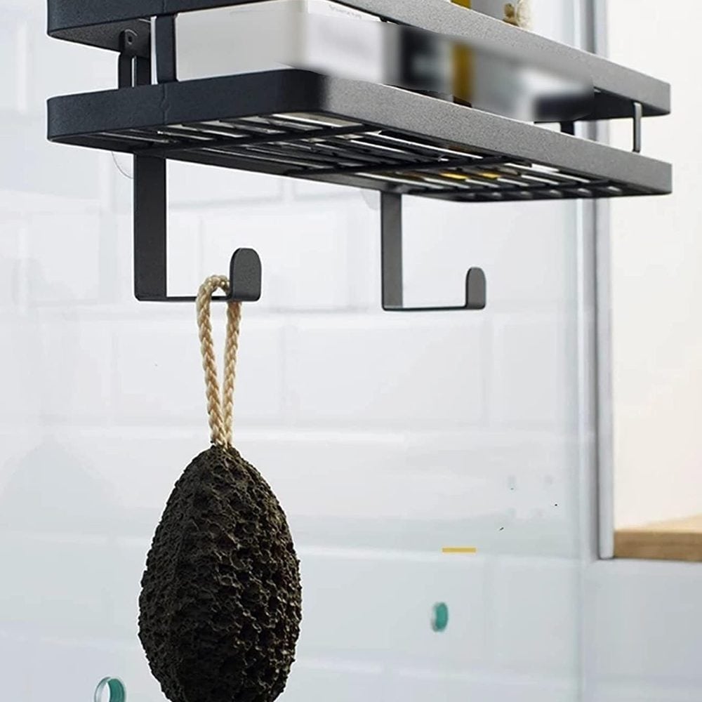 Organizador colgante Shower Door ducha con ganchos - Imagen 2