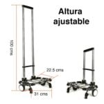 Yegua portátil plegable carga máx 25 KG - Imagen 3