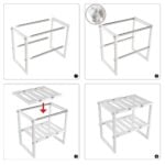 Organizador mueble cocina lavaplatos baño ajustable - Imagen 3