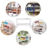 Organizador mueble cocina lavaplatos baño ajustable - Imagen 8