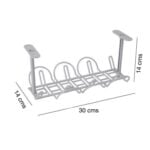 Organizador de cables estante bajo escritorio NW-S79 - Imagen 7