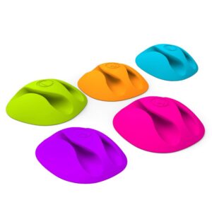 Organizador protector cables escritorio muebles x 6