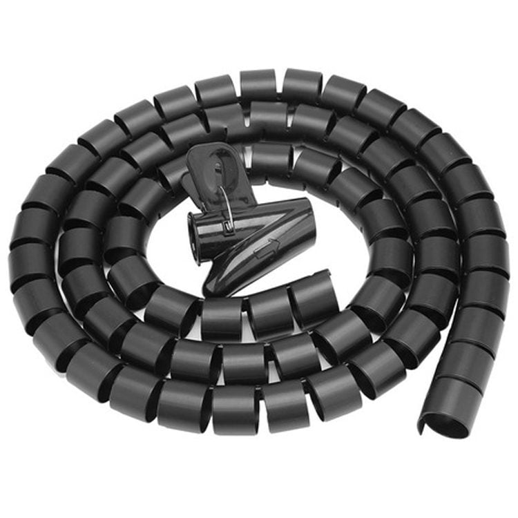 Protector organizador de cables 2 mts negro - Imagen 6