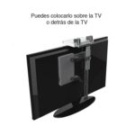 Soporte DVD Deco Blu-Ray sobre o tras TV - Imagen 5