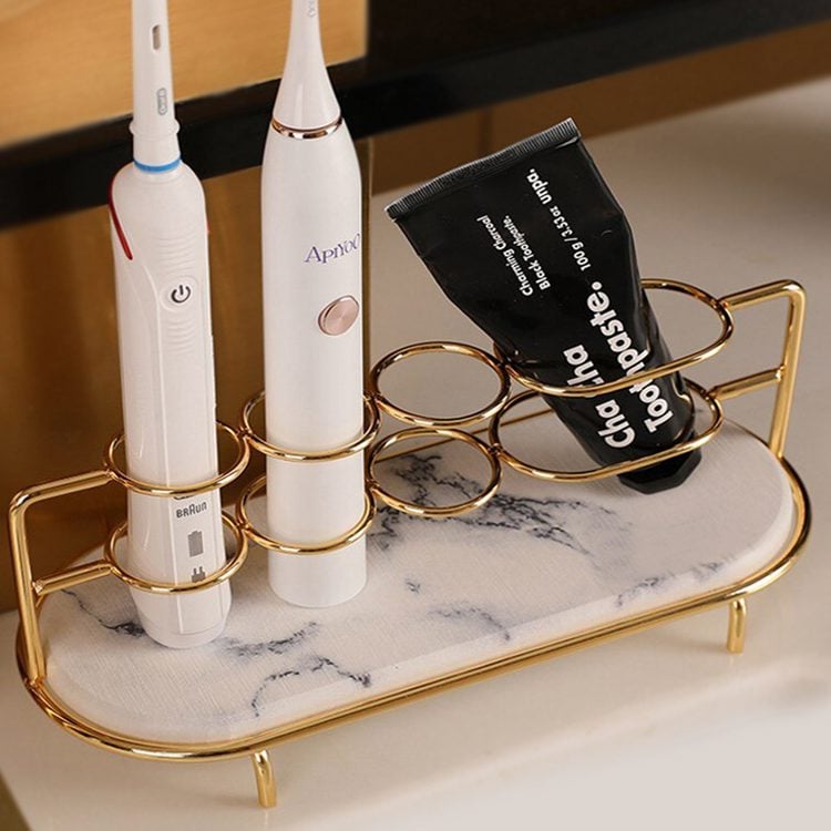 Soporte-cepillo-y-pasta-dientes-ultrabsorbente-diatomita Soporte cepillo y pasta dientes ultrabsorbente diatomita - Imagen 1