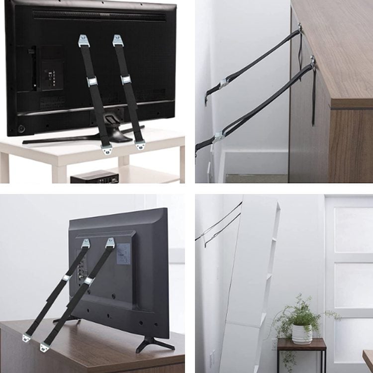 Protector Anticaida TV Cuerda correa seguridad - Imagen 5