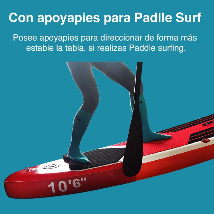 Tabla Stand Up Paddle Sup Travesías 10.6" - Imagen 12