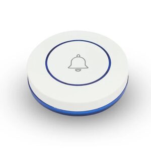 Botón inalámbrico indicador turno electrónico Blanco BT06