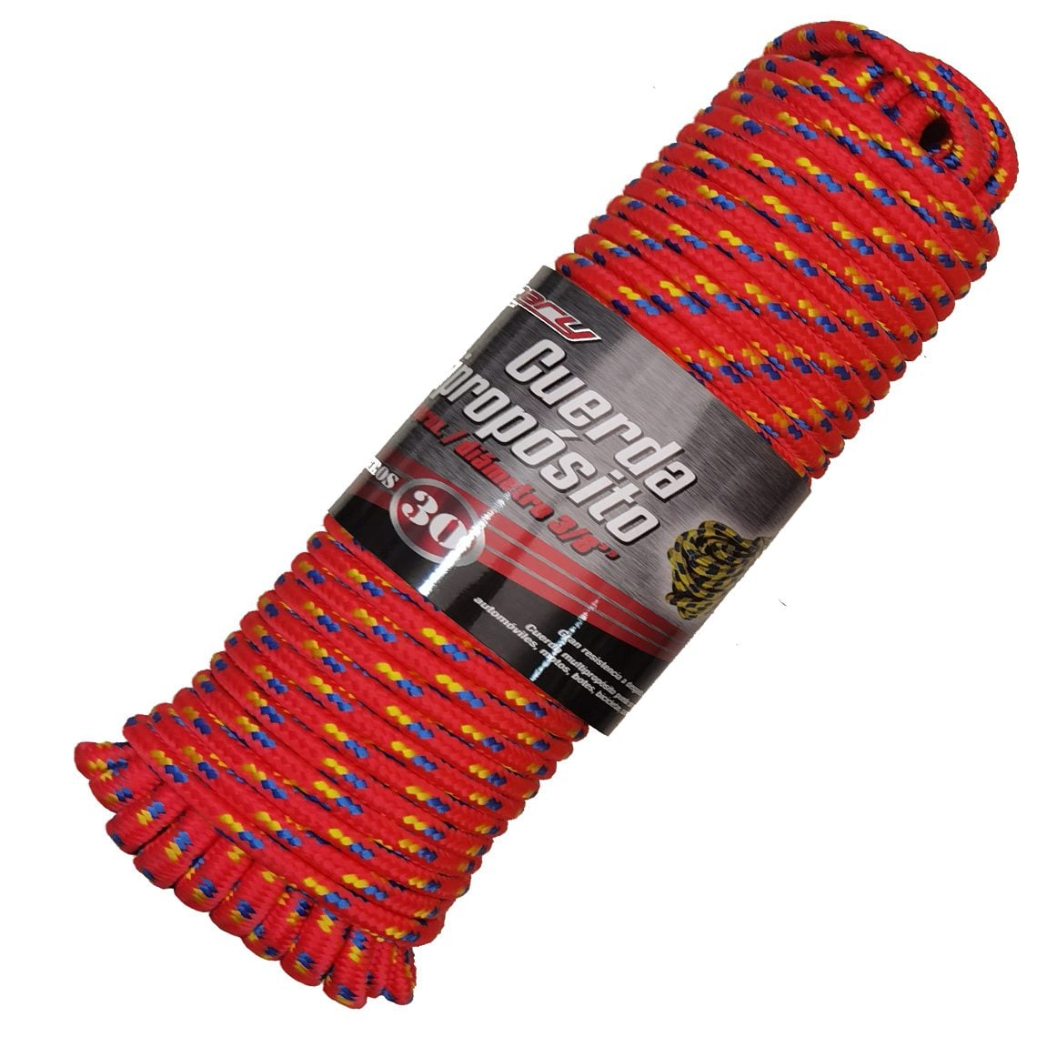 Cuerda Soga Multipropósito 30 metros 3/8 diámetro - Imagen 1