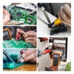 Kit 27 herramientas electrónica cautín tester destornillador - Imagen 3