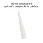 Sellante Poliuretano gris Multiuso Rex 300 ml - Imagen 3