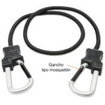 Piola cuerda Elasticada Mosquetón gancho Pack 2 - Imagen 2