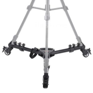 Dolly para trípode base con ruedas Universal Plegable