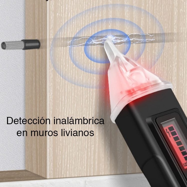 Detector voltaje corriente eléctrica sin contacto 12V a 1000V - Imagen 3