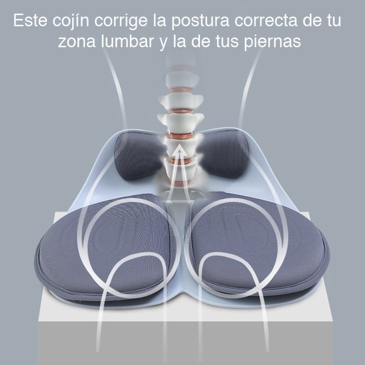 Cojín lumbar ortopédico asiento ergonómico - Imagen 6