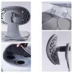 Respaldo soporte lumbar corrector postura silla - Imagen 6