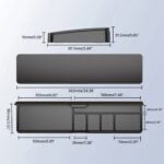 Apoya Muñecas teclado con organizador de escritorio - Imagen 2