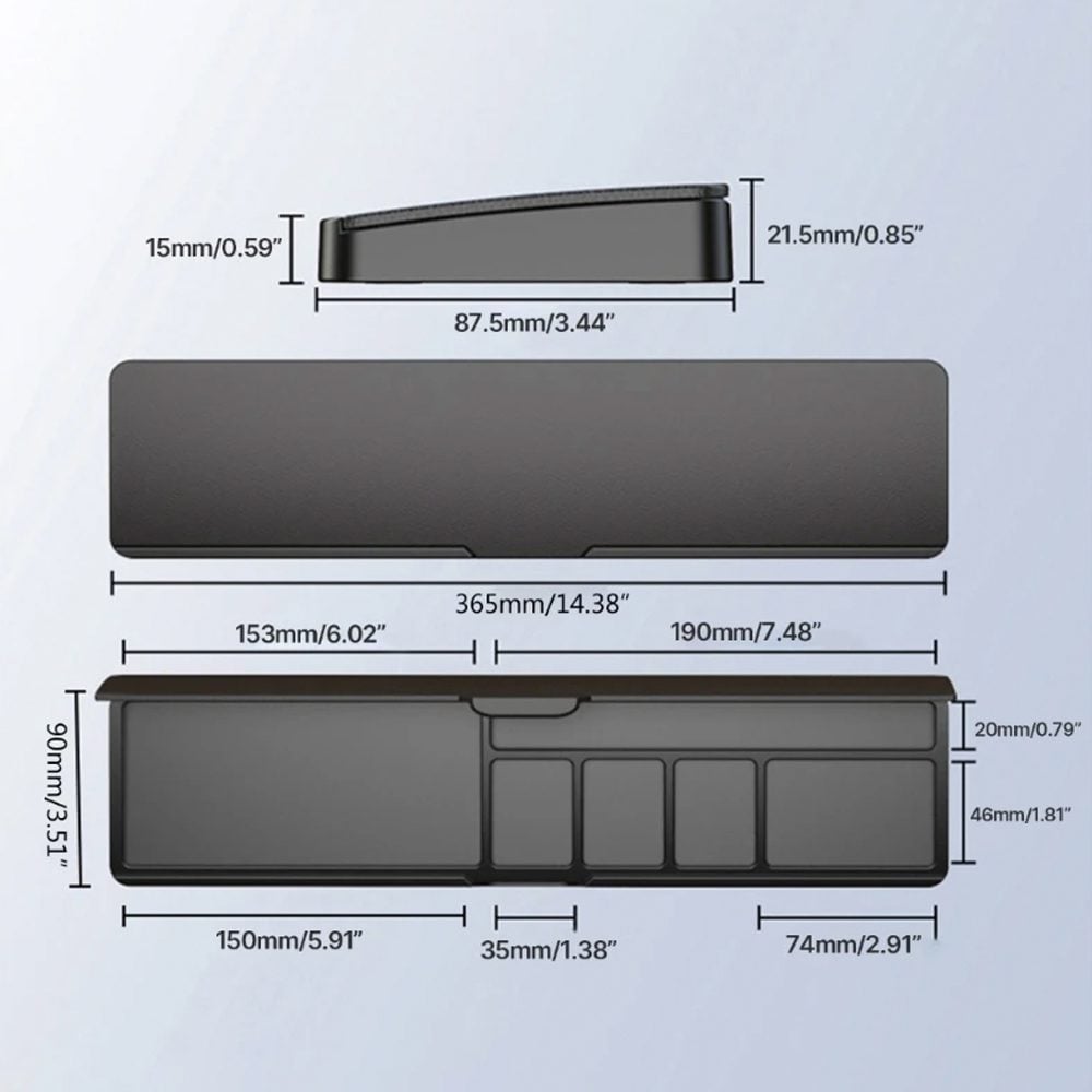 Apoya Muñecas teclado con organizador de escritorio - Imagen 2