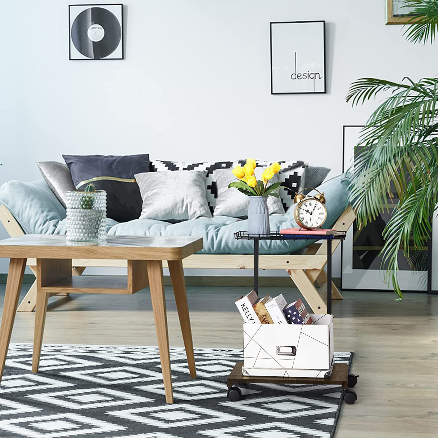 Carro Soporte CPU con ruedas y bandeja superior - Imagen 7