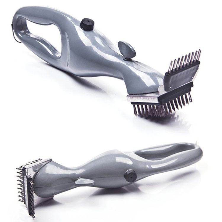 Cepillo para limpiar parrilla limpiador con dispensador agua - Imagen 6