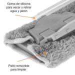 Limpia Vidrios Extensible Telescópico hasta 138 cms - Imagen 2