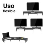 Elevador Alzador doble monitor ajustable - Imagen 6